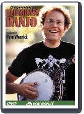 Cover of Pete Wernick's 'Beginning Bluegrass Banjo' DVD